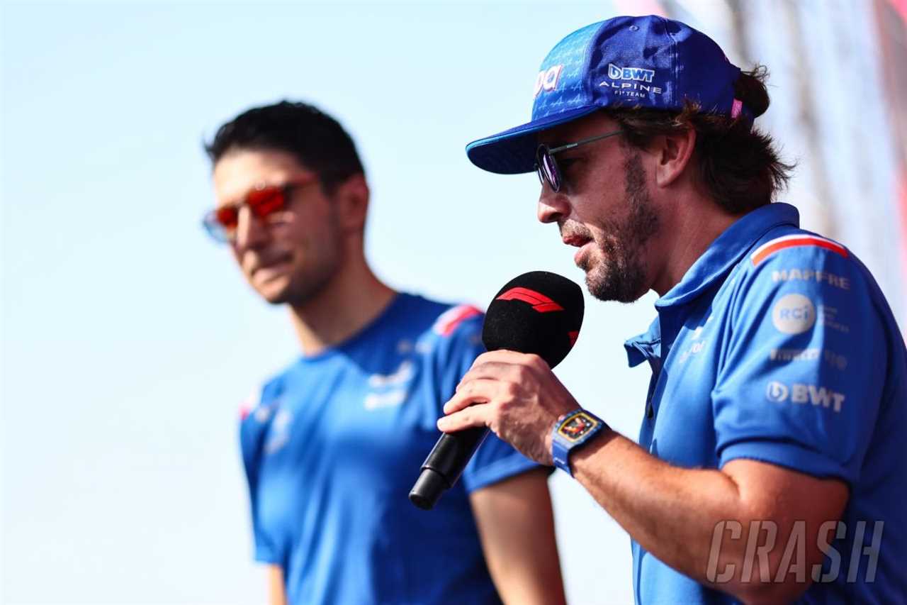 'Won't happen in another 100 years' - Fernando Alonso fires dig at ex-teammate Esteban Ocon |  F1