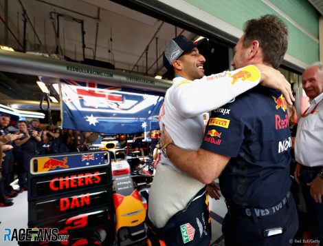 Daniel Ricciardo, Red Bull, Yas Marina, 2018