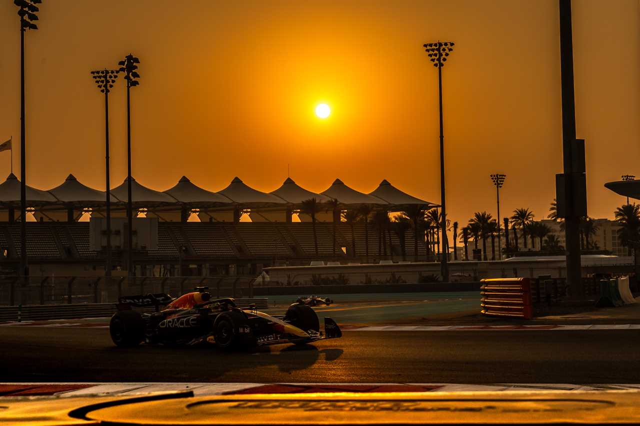 Motor Racing Formula One Testing Abu Dhabi, UAE