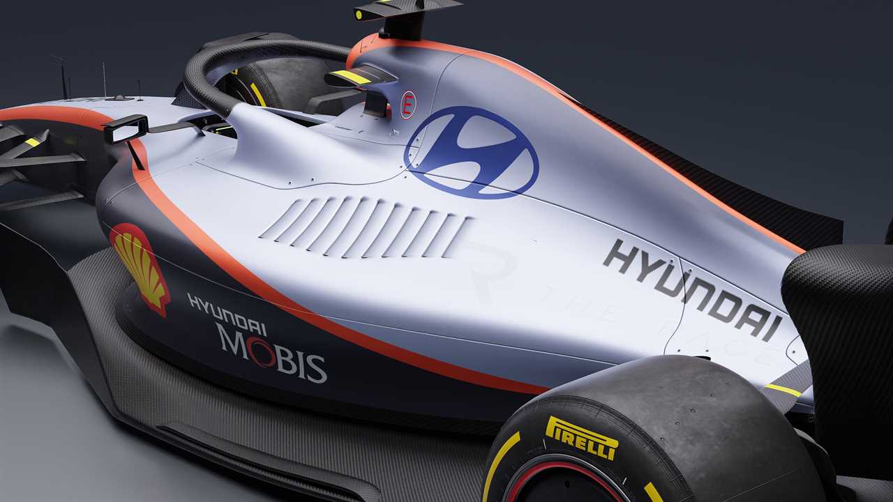 Hyundai F1 mock up