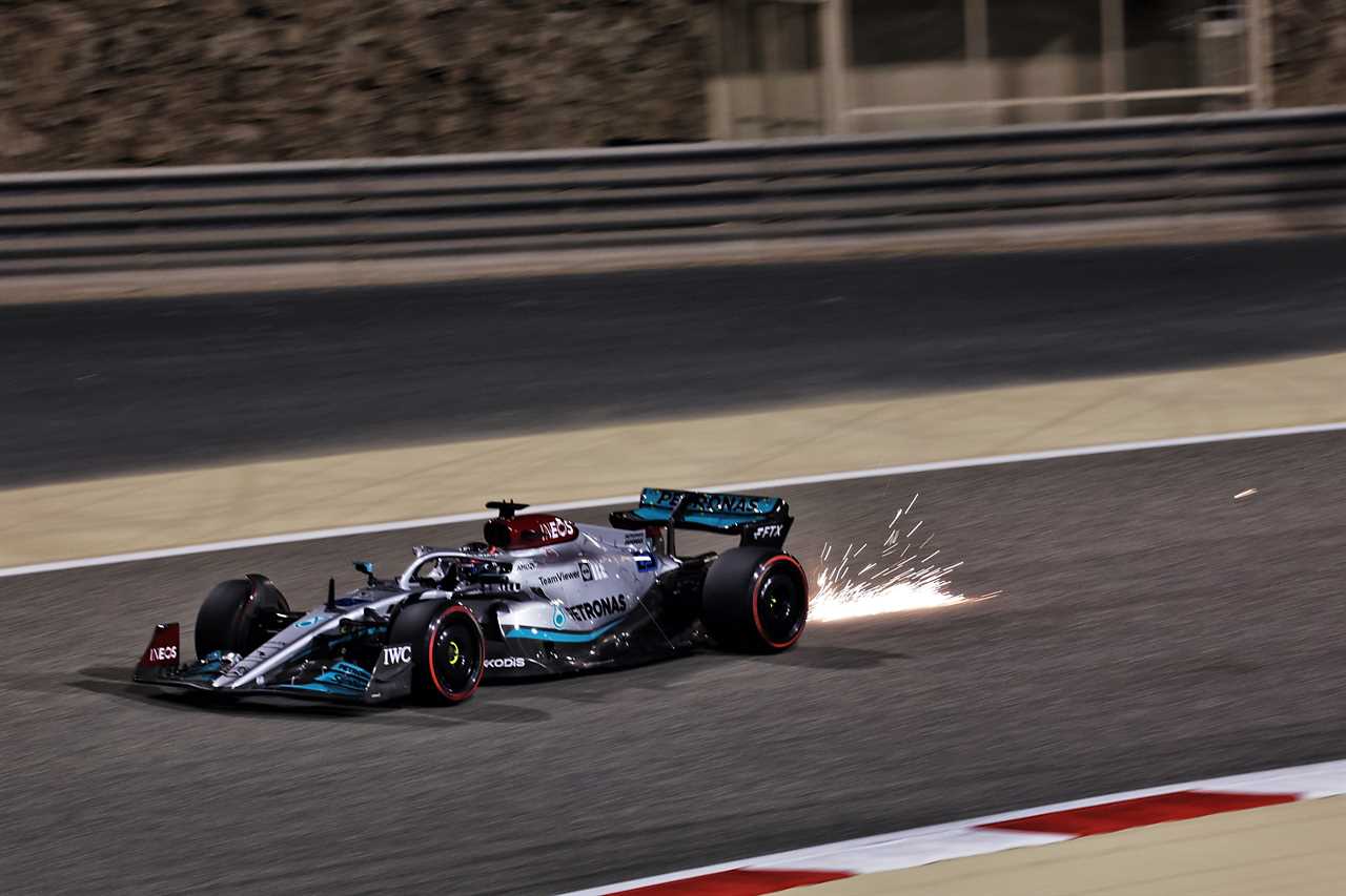 Motor Racing Formula One World Championship Bahrain Grand Prix Qualifying Day Sakhir, Bahrain