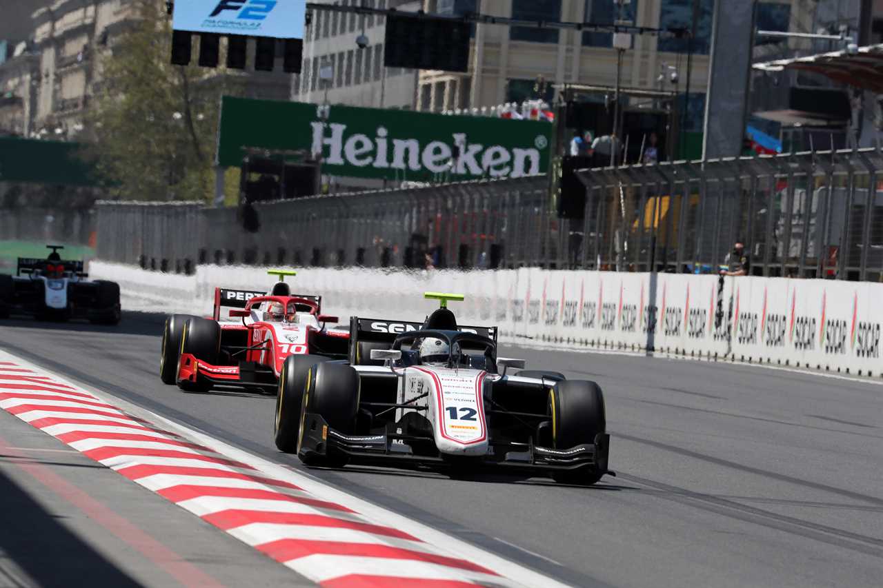 Motor Racing Fia Formula 2 Championship Saturday Baku, Azerbaijan