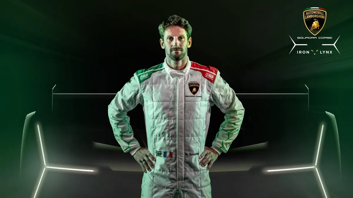 Lamborghini signs Romain Grosjean as works driver - UK Sports News