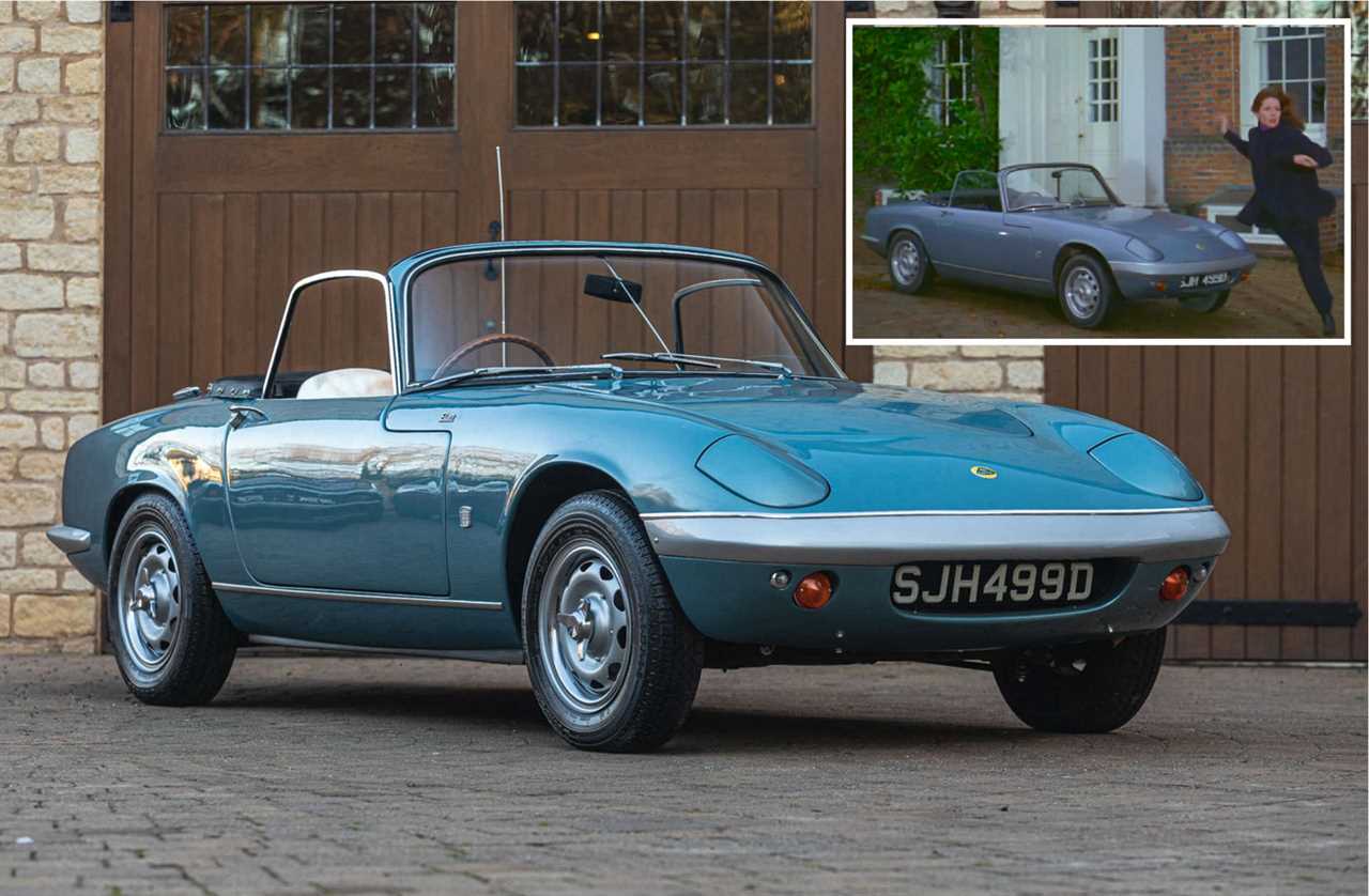 Emma Peel's Lotus Elan From "The Avengers" Is For Sale