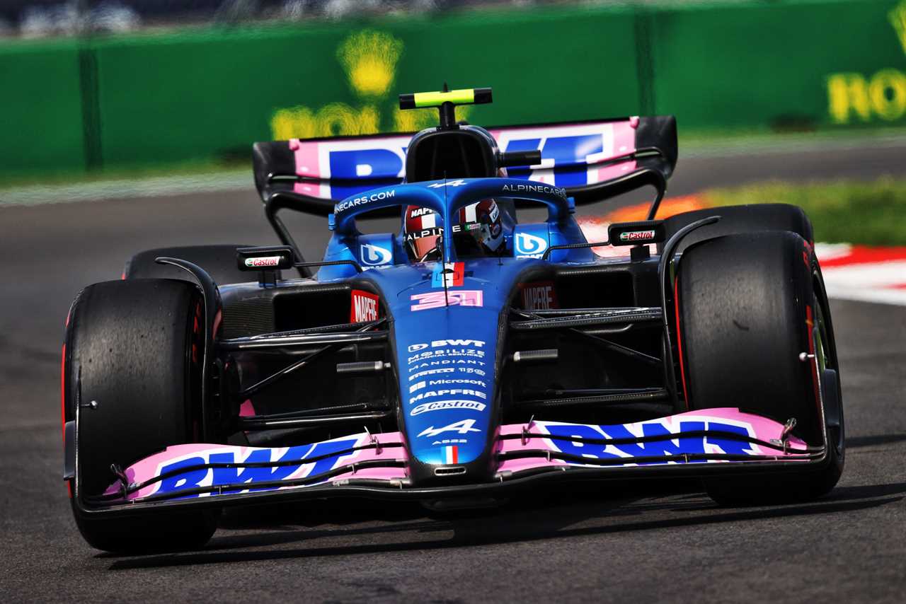 Esteban Ocon Alpine F1