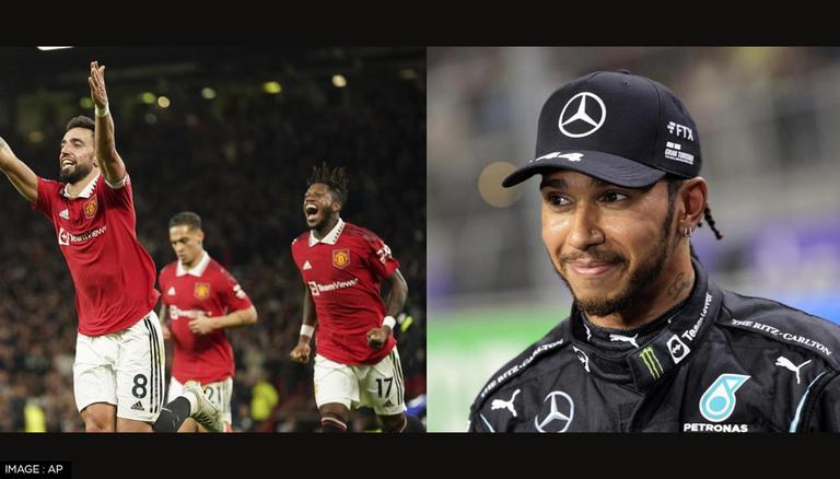 Lewis Hamilton and Manchester United