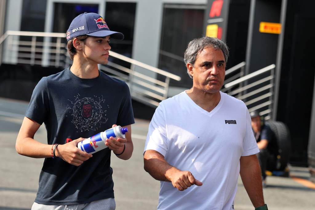 Montoya's 'better than me' son becomes a Red Bull F1 junior