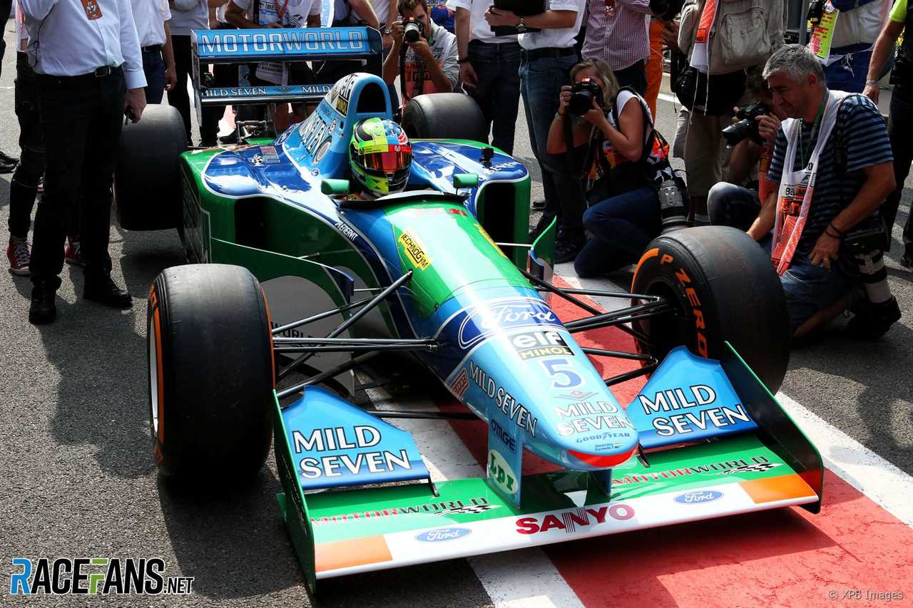 Mick Schumacher, Benetton B194, Spa-Francorchamps, 2017