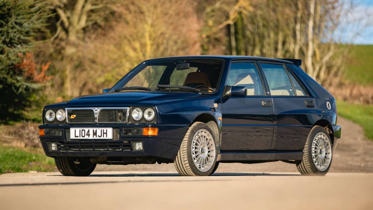 Rowan Atkinson's Lancia Delta Integrale for sale