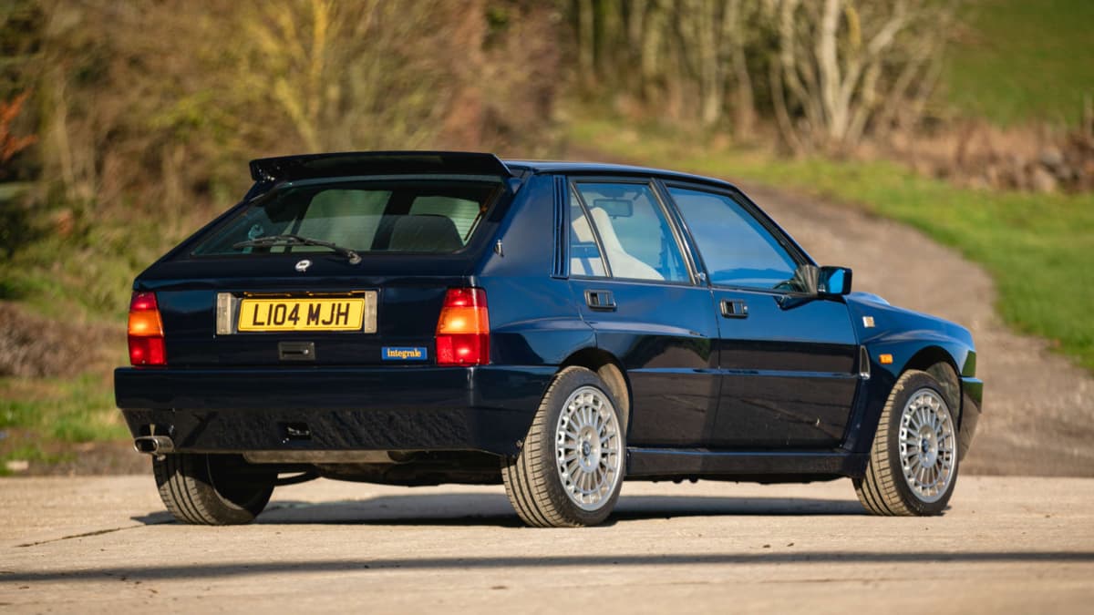 Rowan Atkinson's Lancia Delta Integrale for sale