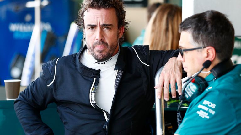 Alonso, 41, brings vast experience to the British team