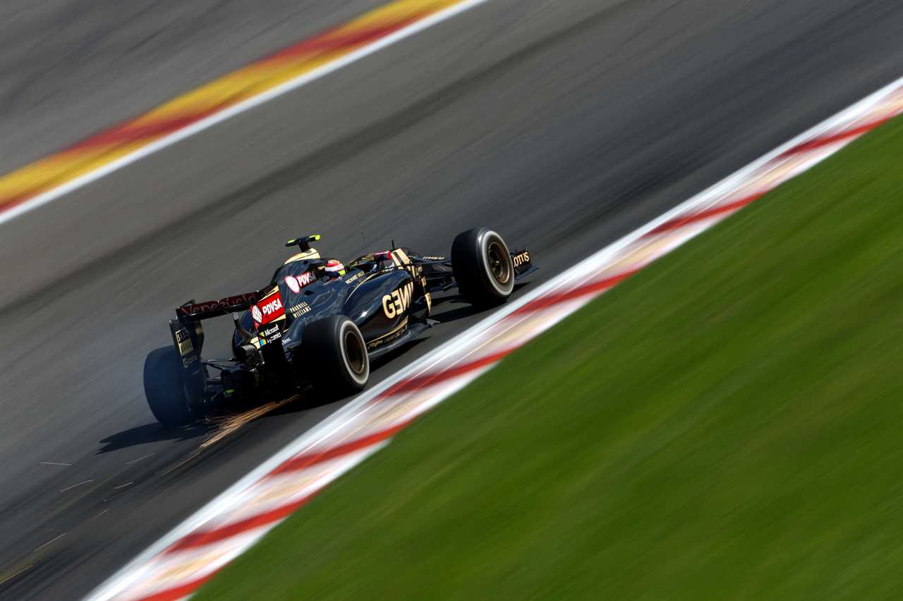 Motor Racing Formula One World Championship Belgian Grand Prix Practice Day Spa Francorchamps, Belgium