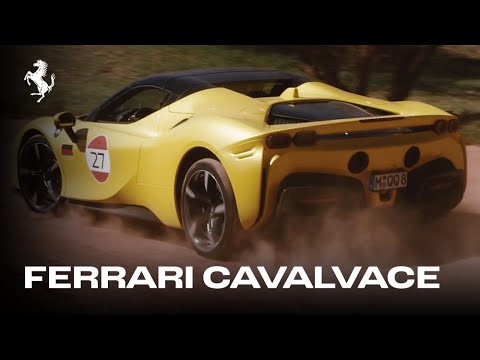 Ferrari Cavalcade in Morocco