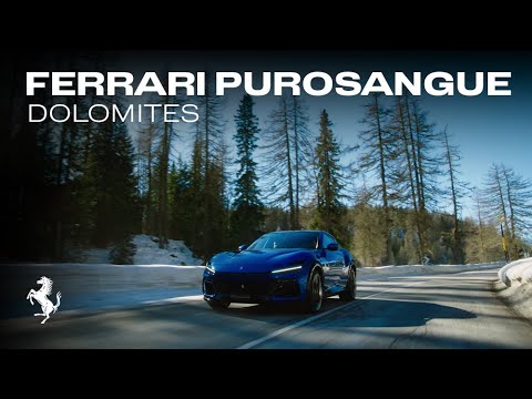 The Ferrari Purosangue - The Last Winter Thrill