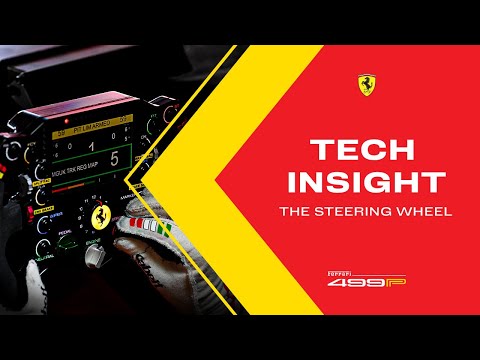 Tech Insight | The Ferrari 499P Hypercar Steering Wheel