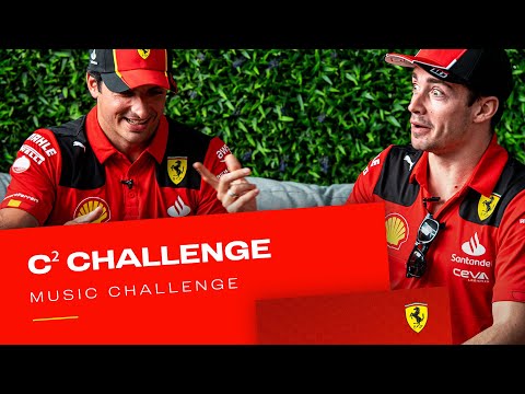 2023 C² Challenge | Music Challenge with Charles Leclerc and Carlos Sainz