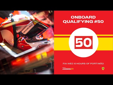 Ferrari Hypercar | Onboard the #50 for Qualifying at 6 Hours of Portimão 2023 | FIA WEC