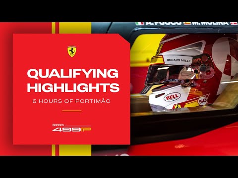 Ferrari Hypercar | 6 Hours of Portimão Qualifying - Second row for the 499Ps at Portimão