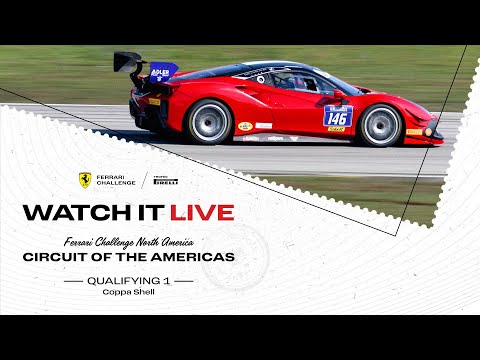 Ferrari Challenge North America, Coppa Shell&AM - COTA, Qualifying 1