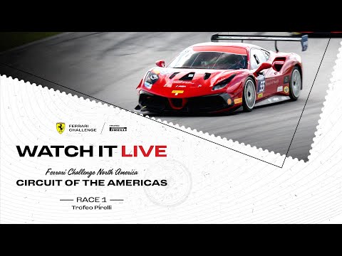 Ferrari Challenge North America Trofeo Pirelli – COTA, Race 1