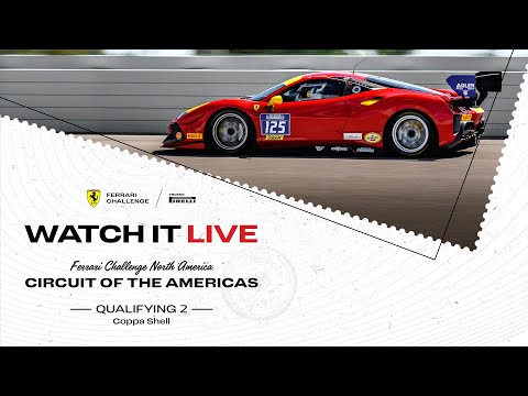 Ferrari Challenge North America Coppa Shell&AM - COTA, Qualifying 2