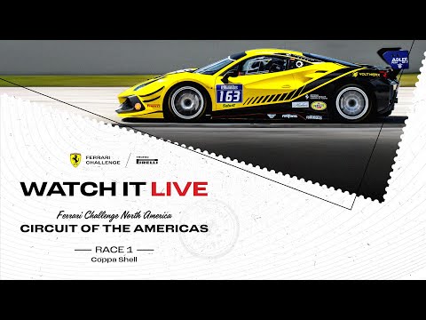 Ferrari Challenge North America Coppa Shell – COTA, Race 1