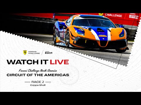 Ferrari Challenge North America Coppa Shell – COTA, Race 2