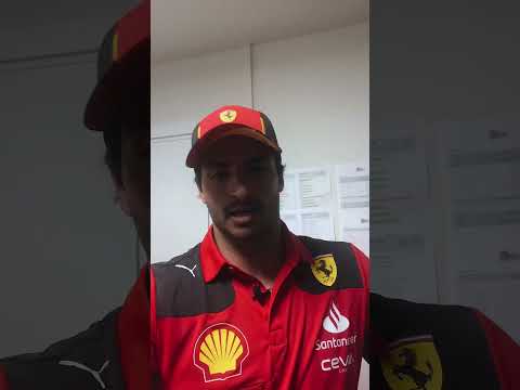 Carlos’ message after the #AzerbaijanGP #ScuderiaFerrari