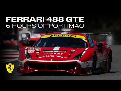 Ferrari 488 GTE | 6 Hours of Portimão: Second season podium for Ferrari in FIA WEC LMGTE Am