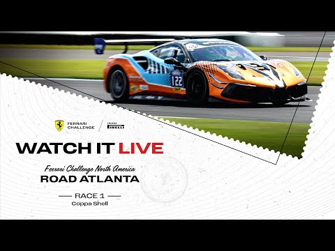 Ferrari Challenge North America Coppa Shell&AM – Road Atlanta, Race 1