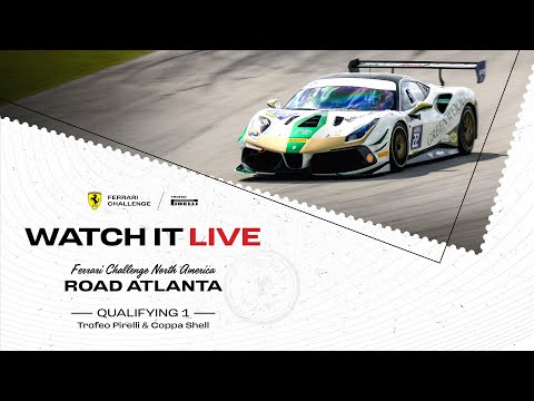 Ferrari Challenge North America - Road Atlanta, Qualifying 1