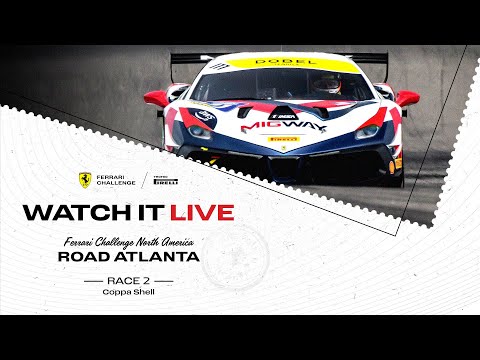 Ferrari Challenge North America Coppa Shell&AM – Road Atlanta, Race 2