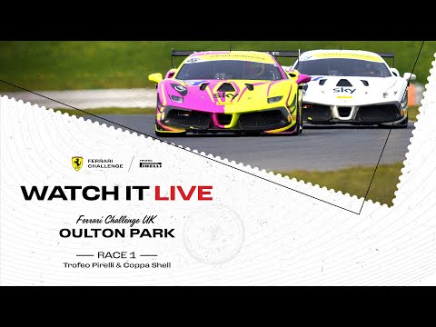 Ferrari Challenge UK - Trofeo Pirelli & Coppa Shell - Oulton Park, Race 1