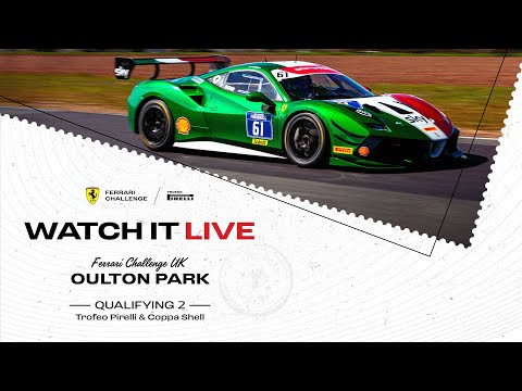 Ferrari Challenge UK - Oulton Park, Qualifying 2 Trofeo Pirelli & Coppa Shell