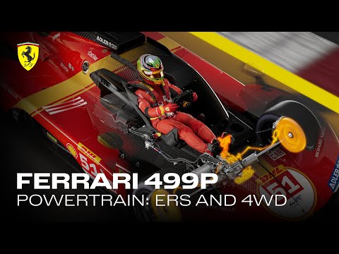 Tech Insight: Ferrari 499P Hybrid Powertrain, how ERS and 4WD work