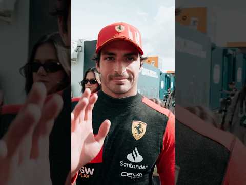 🗣 Catch up with Carlos as he discusses his thoughts on the #SpanishGP #ScuderiaFerrari