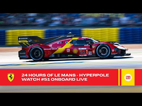 Ferrari Hypercar | Onboard the #51 for Hyperpole Qualifying at 24 Hours of Le Mans 2023 | FIA WEC
