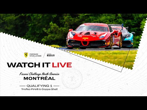 Ferrari Challenge North America Montreal - Qualifyng 1