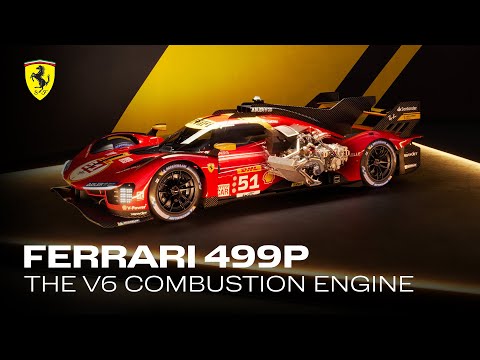 Tech insight: The Features of the Ferrari499P V6 Combustion Engine