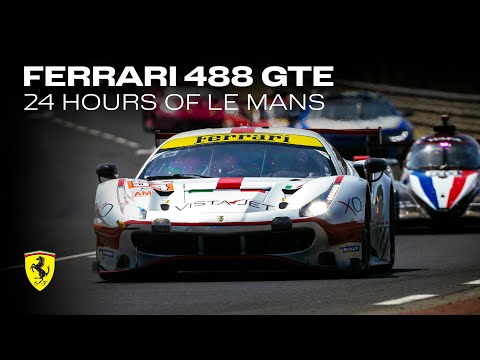 Ferrari 488 GTE | 24 Hours of Le Mans: Fifth Place for Ferrari in FIA WEC LMGTE Am