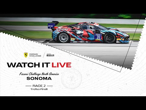 Ferrari Challenge North America | Round 5 Sonoma Trofeo Pirelli Race 2