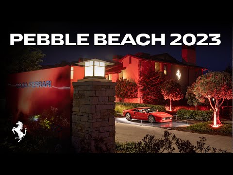 Live from Casa Ferrari Pebble Beach