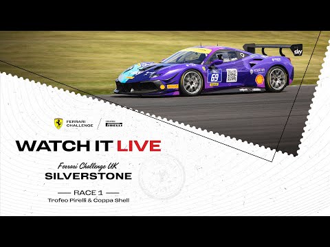 Ferrari Challenge UK - Trofeo Pirelli & Coppa Shell - Silverstone, Race 1