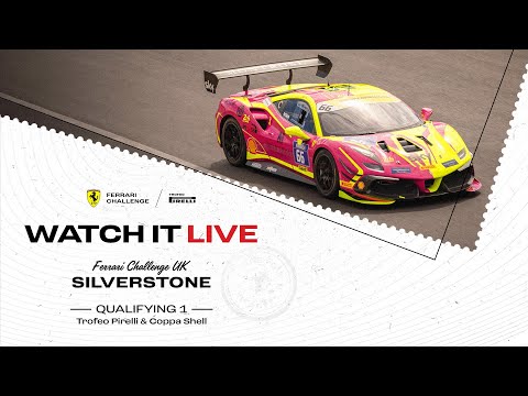 Ferrari Challenge UK - Silverstone, Qualifying 1 Trofeo Pirelli & Coppa Shell