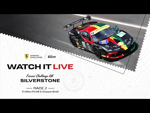 Ferrari Challenge UK - Trofeo Pirelli & Coppa Shell - Silverstone, Race 2