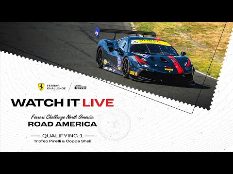 Ferrari Challenge North America - Road America Qualifying 1