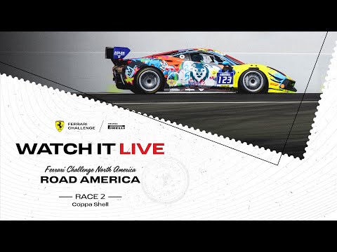 Ferrari Challenge North America Coppa Shell&AM – Road America, Race 2