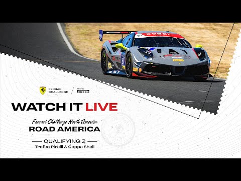 Ferrari Challenge North America - Road America, Qualifying 2