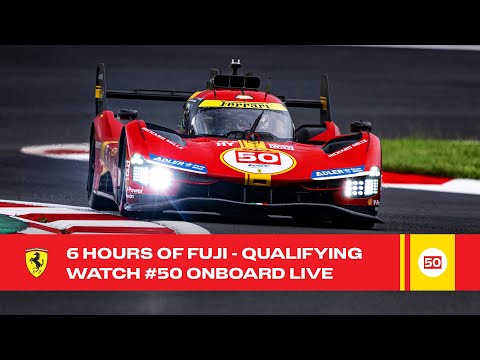 Ferrari Hypercar | Onboard the #50 for Qualifying at 6 Hours of Fuji 2023 | FIA WEC