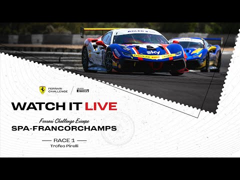 Ferrari Challenge Europe Round 6 Spa-Francorchamps - Trofeo Pirelli Race 1